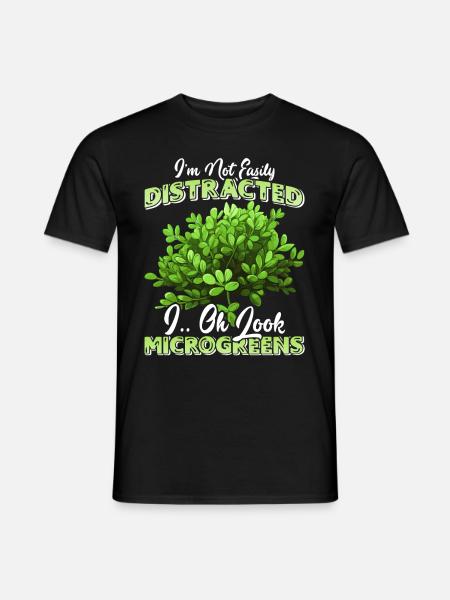 Micro-pousses Micro-pousses - T-shirt homme - noir