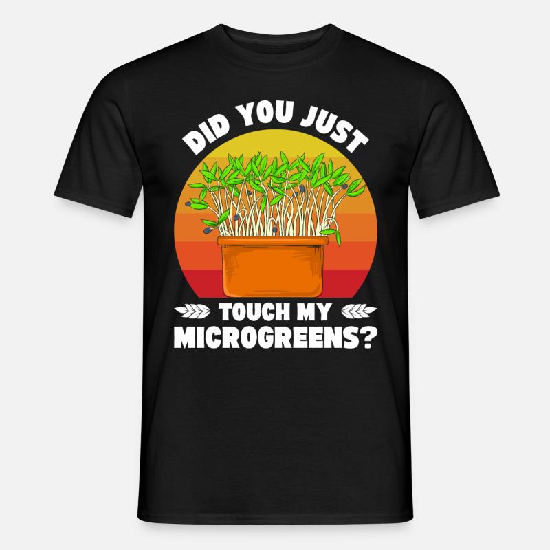 Microgreens Microgreen - Men’s T-shirt - black