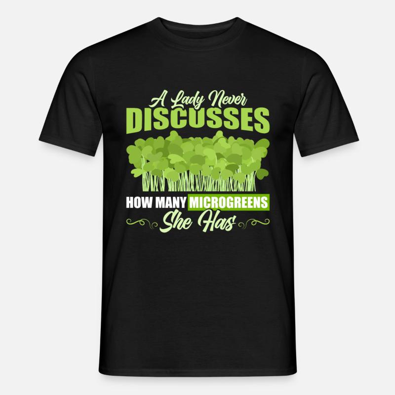Microgreens Microgreen - Men’s T-shirt - black