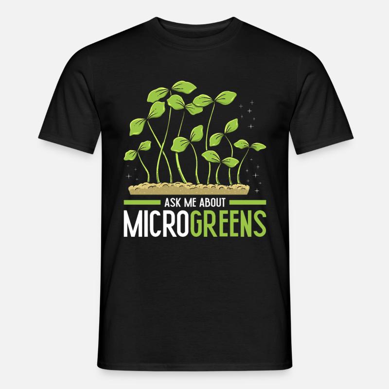 Microgreens Microgreen - Men’s T-shirt - black