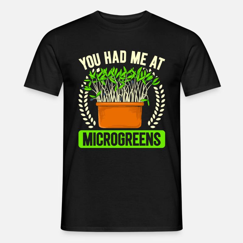 Microgreens Microgreen - Men’s T-shirt - black