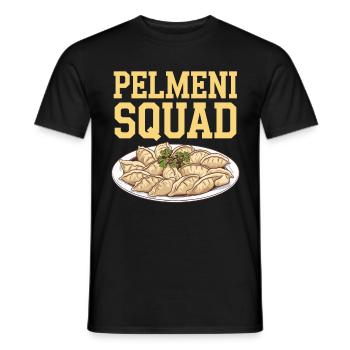 Pelmeni Cuisine russe - T-shirt homme - noir - Devant - AI Model Male 178 light (178cm)