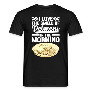 Pelmeni Cuisine russe - T-shirt homme - noir - Devant - AI Model Male 178 light (178cm)