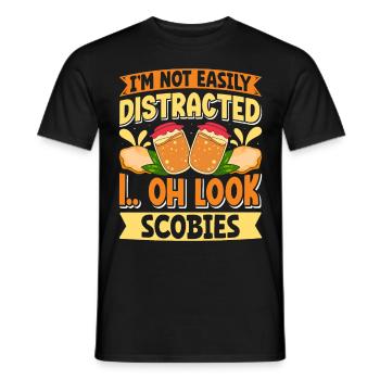 Boissons fermentées Kombucha Scoby - T-shirt homme - noir - Devant - AI Model Male 178 light (178cm)