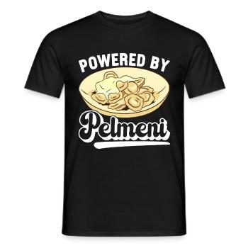 Pelmeni Cuisine russe - T-shirt homme - noir - Devant - AI Model Male 178 light (178cm)