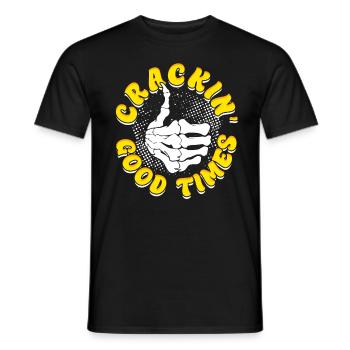 Chiropractor Physiotherapist - Men's T-Shirt - black - Front - AI Model Male 178 light (178cm)