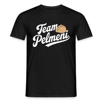 Pelmeni Cuisine russe - T-shirt homme - noir - Devant - AI Model Male 178 light (178cm)