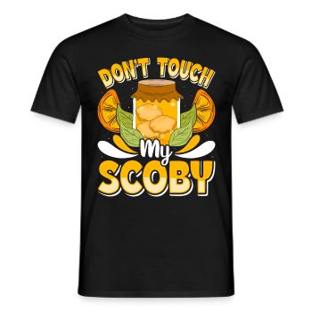 Boissons fermentées Kombucha Scoby - T-shirt homme - noir - Devant - AI Model Male 178 light (178cm)