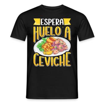 Seafood Peruvian Ceviche - Männer T-Shirt - Schwarz - Vorne - AI Model Male 178 light (178cm)