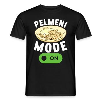 Pelmeni Cuisine russe - T-shirt homme - noir - Devant - AI Model Male 178 light (178cm)