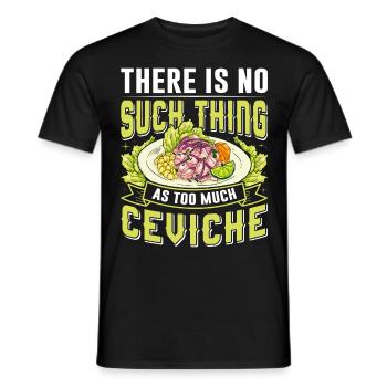 Seafood Peruvian Ceviche - Männer T-Shirt - Schwarz - Vorne - AI Model Male 178 light (178cm)