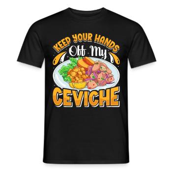 Seafood Peruvian Ceviche - Männer T-Shirt - Schwarz - Vorne - AI Model Male 178 light (178cm)