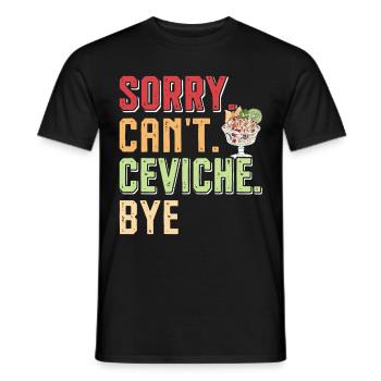 Seafood Peruvian Ceviche - Männer T-Shirt - Schwarz - Vorne - AI Model Male 178 light (178cm)