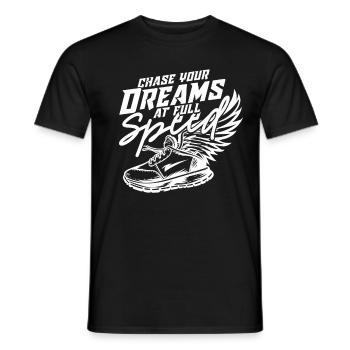 Sprint Athlétisme Sprint - T-shirt homme - noir - Devant - AI Model Male 178 light (178cm)