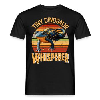 Newt - Men's T-Shirt - black - Front - AI Model Male 178 light (178cm)