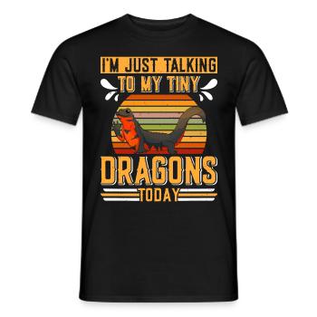 Newt - Men's T-Shirt - black - Front - AI Model Male 178 light (178cm)