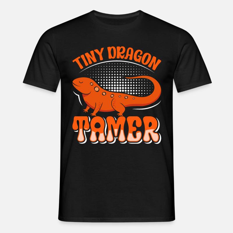 Molch - Männer T-Shirt - Schwarz