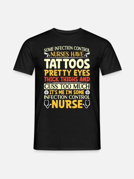 Caregiver Infection Control - Men's T-Shirt - black