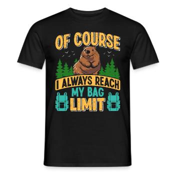 Marmotte, Chasseur, Chasse - T-shirt homme - noir - Devant - AI Model Male 178 light (178cm)