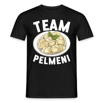 Pelmeni Cuisine russe - T-shirt homme - noir - Devant - AI Model Male 178 light (178cm)