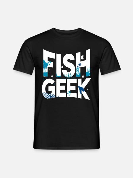 Aquarium Aquaristik - Männer T-Shirt - Schwarz