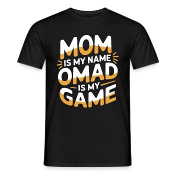 Intervallfasten Intermittierendes Fasten - Männer T-Shirt - Schwarz - Vorne - AI Model Male 178 light (178cm)