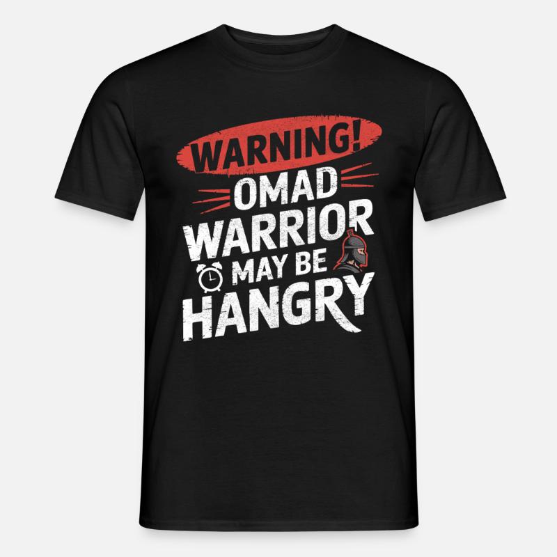 Intermittent fasting Intermittent fasting - Men's T-Shirt - black