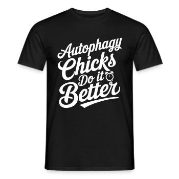Intermittent fasting Intermittent fasting - Men's T-Shirt - black - Front - AI Model Male 178 light (178cm)