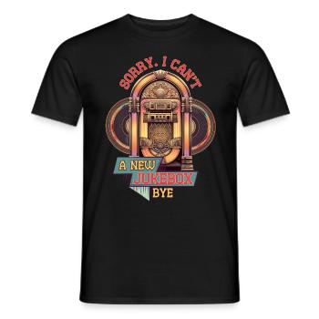 Jukebox Collectors - Men's T-Shirt - black - Front - AI Model Male 178 light (178cm)