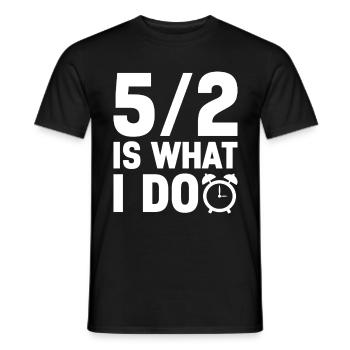 Intermittent fasting Intermittent fasting - Men's T-Shirt - black - Front - AI Model Male 178 light (178cm)