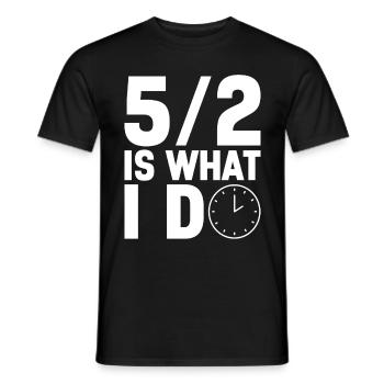 Intermittent fasting Intermittent fasting - Men's T-Shirt - black - Front - AI Model Male 178 light (178cm)