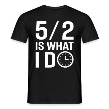 Jeûne intermittent Jeûne intermittent - T-shirt homme - noir - Devant - AI Model Male 178 light (178cm)