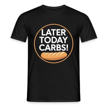 Intermittent fasting Intermittent fasting - Men's T-Shirt - black - Front - AI Model Male 178 light (178cm)