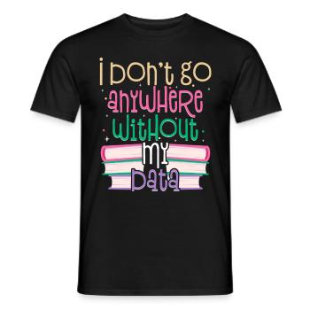 Psychologue scolaire, psychologue scolaire - T-shirt homme - noir - Devant - AI Model Male 178 light (178cm)