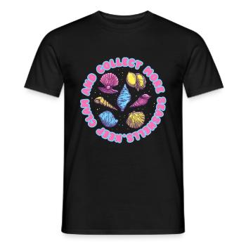 Moules de collection de moules - T-shirt homme - noir - Devant - AI Model Male 178 light (178cm)