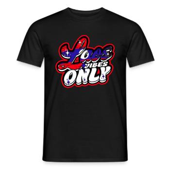 Laos Vibes Only Laotische Wurzel - Männer T-Shirt - Schwarz - Vorne - AI Model Male 178 light (178cm)