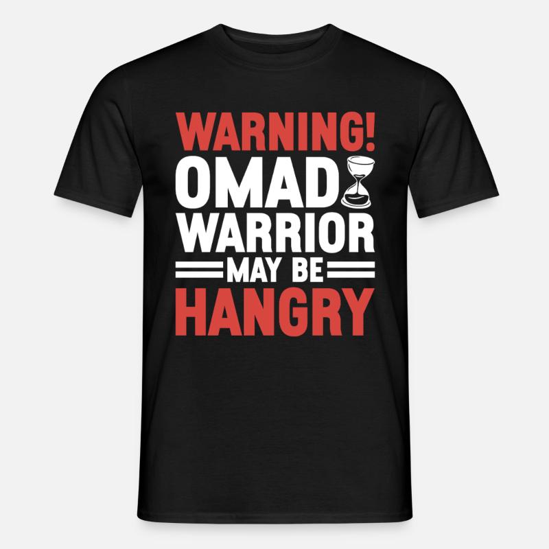 Intervallfasten Intermittierendes Fasten - Männer T-Shirt - Schwarz