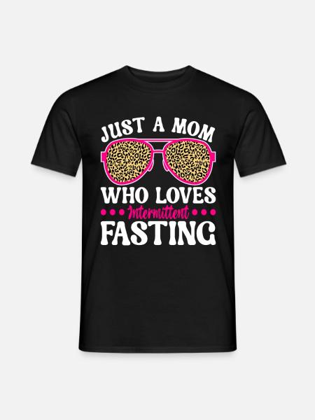 Intermittent fasting Intermittent fasting - Men's T-Shirt - black