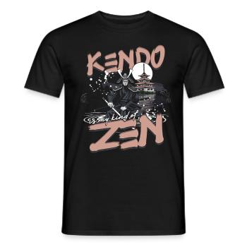 Kendo Is My Kind Of Zen - Männer T-Shirt - Schwarz - Vorne - AI Model Male 178 light (178cm)