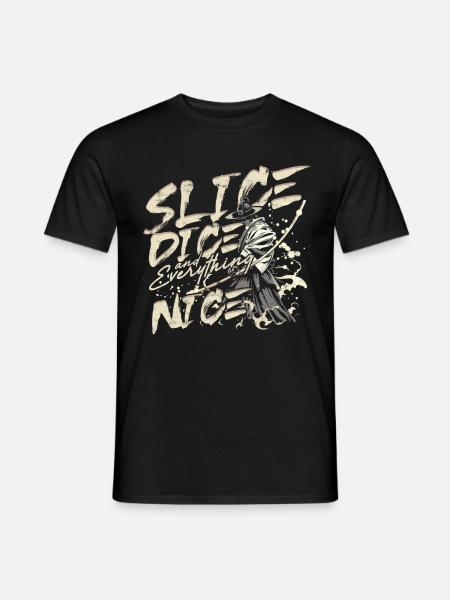 Kendo Japanische Kampfsportarten - Männer T-Shirt - Schwarz