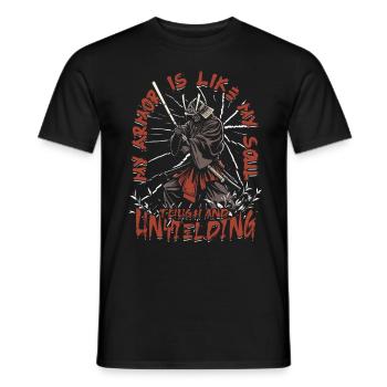 Kendo Tough And Unyielding - Männer T-Shirt - Schwarz - Vorne - AI Model Male 178 light (178cm)