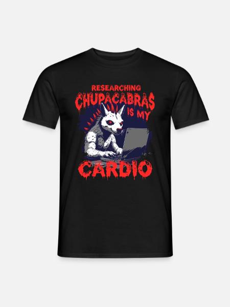 Chupacabra Kryptid Kryptozoologie - Männer T-Shirt - Schwarz
