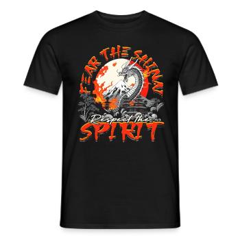 Kendo Japanische Kampfsportarten - Männer T-Shirt - Schwarz - Vorne - AI Model Male 178 light (178cm)
