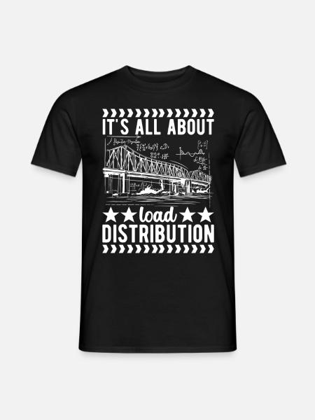 Bridge Engineer Bridge Construction - Men's T-Shirt - black