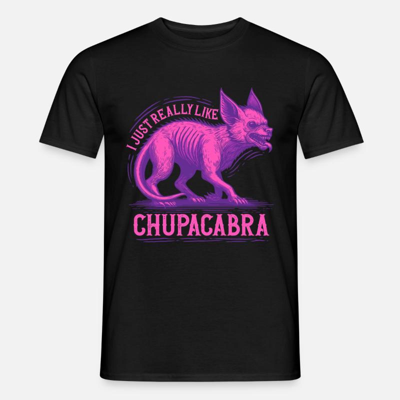 Chupacabra Kryptid Kryptozoologie - Männer T-Shirt - Schwarz