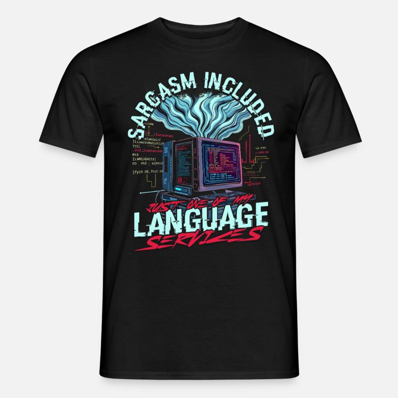 Computational Linguist - Men’s T-shirt - black