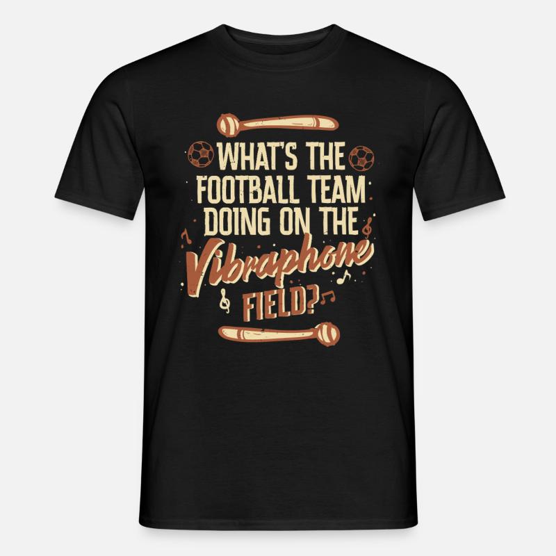 Vibraphone Marimba - T-shirt homme - noir