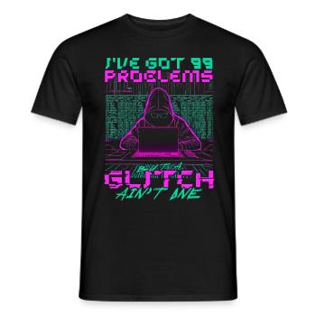 Theoretical Computer Scientist - Men's T-Shirt - black - Front - AI Model Male 178 light (178cm)