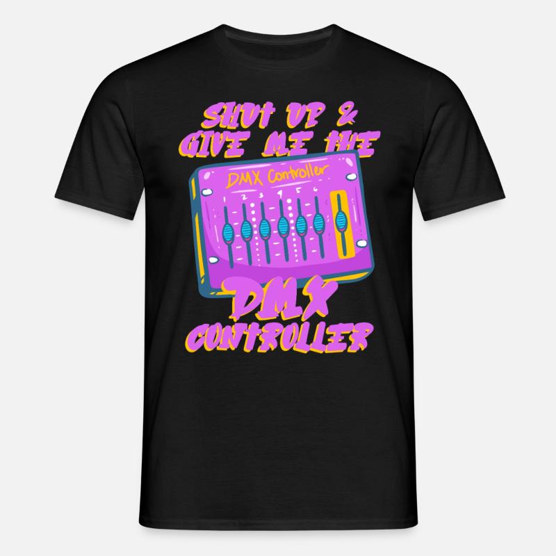 Technicien d’éclairage Technicien d’éclairage - T-shirt Homme - noir