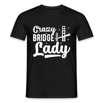 Ingénieur des ponts Construction de ponts - T-shirt homme - noir - Devant - AI Model Male 178 light (178cm)